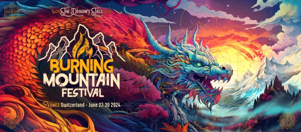 Affiche du festival "Burning Mountain Festival" 2024