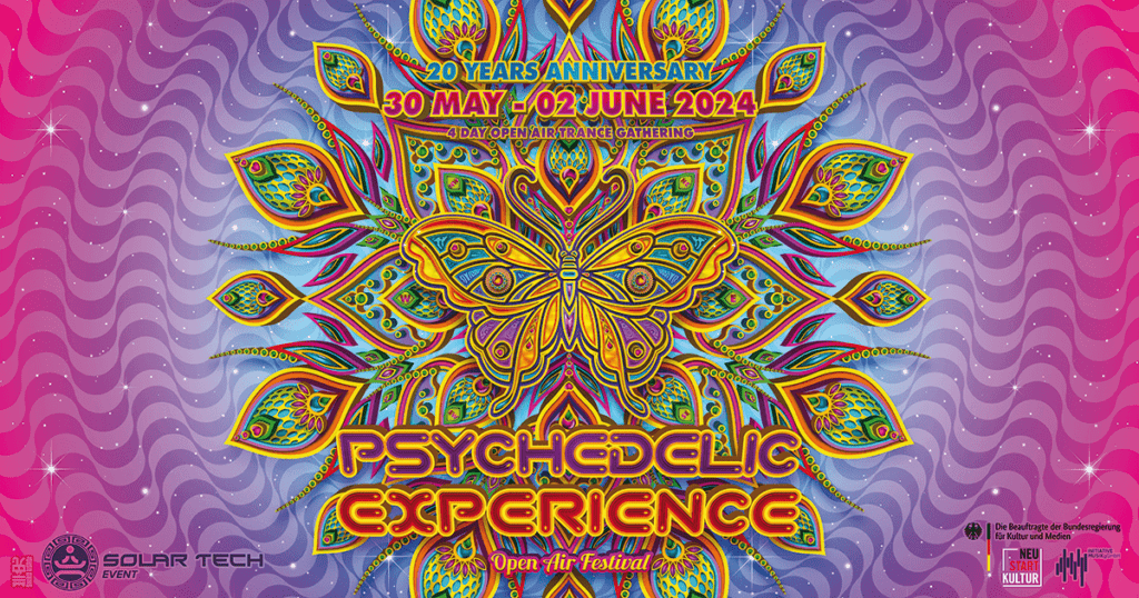 Affiche du festival "Psychedelic Experience Festival" 2024