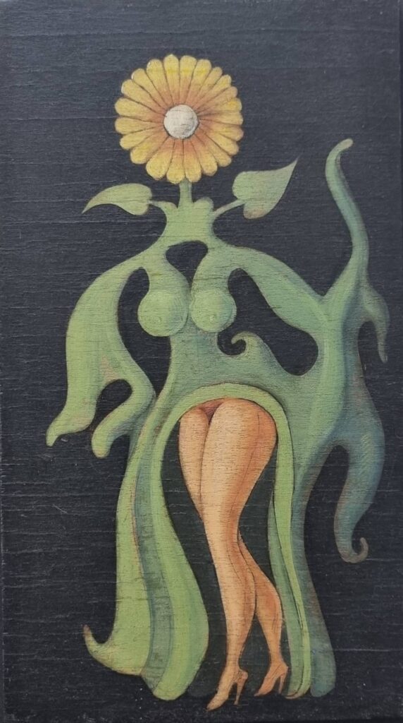Victor Brauner, La Femme fleur, à l'exposition Dragclown Affairs
