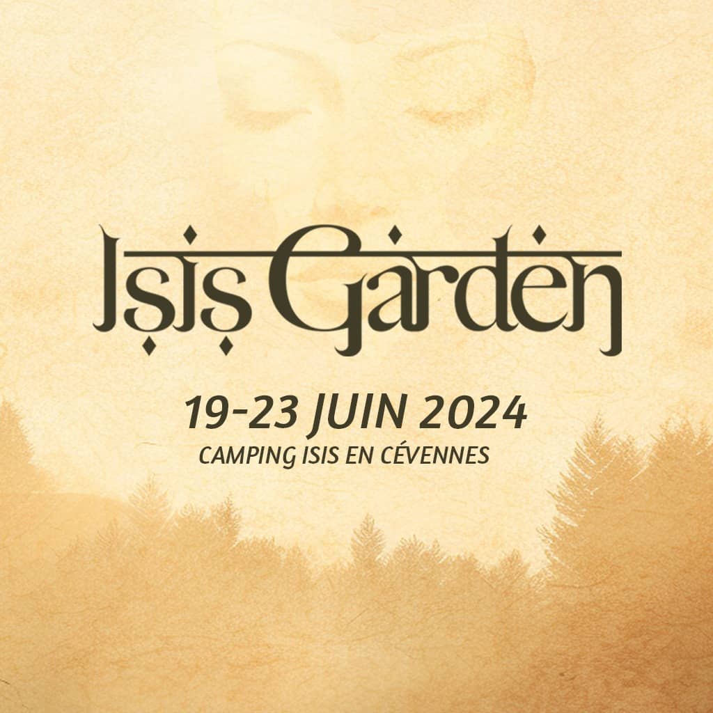 Affiche du festival "Isis Garden" 2024
