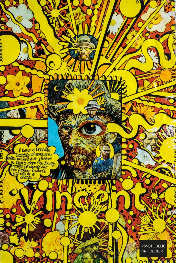 Poster "Vincent" par Martin Sharp, 1968