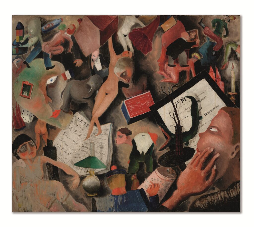 Yves Tanguy, Le testament de Jacques Prévert