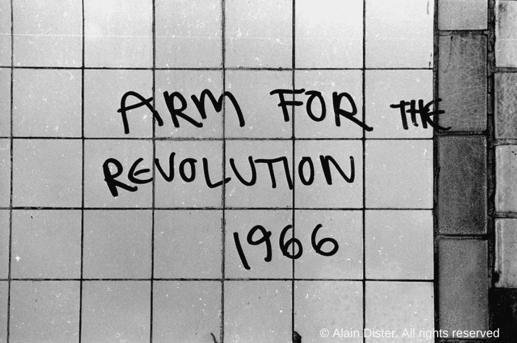 Graf revolution. New York, July 1966. By Alain Dister