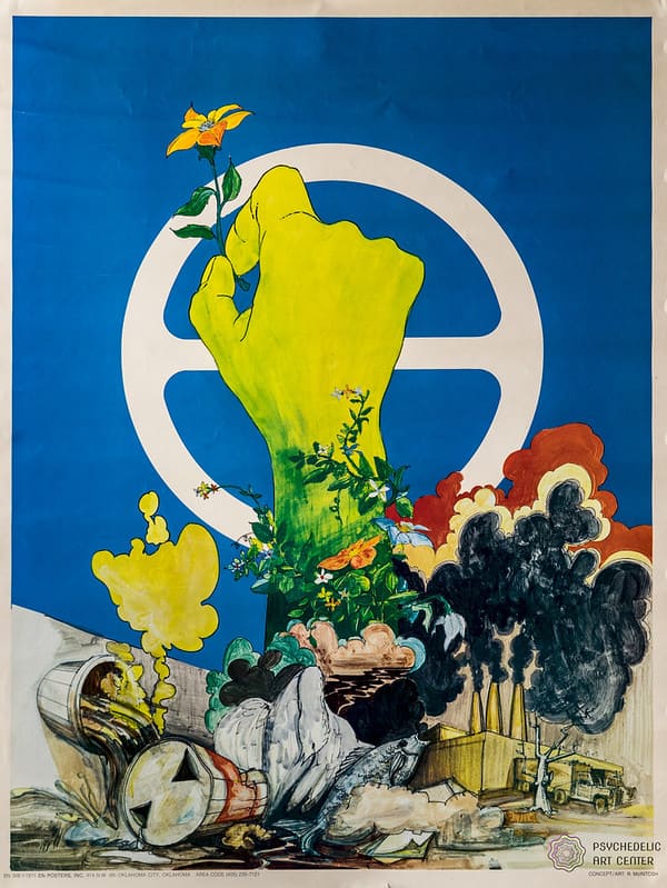 Ecology, R.McIntosh, 1971, Etats-Unis, 64x48, Poster Off set (Collection Elalouf)