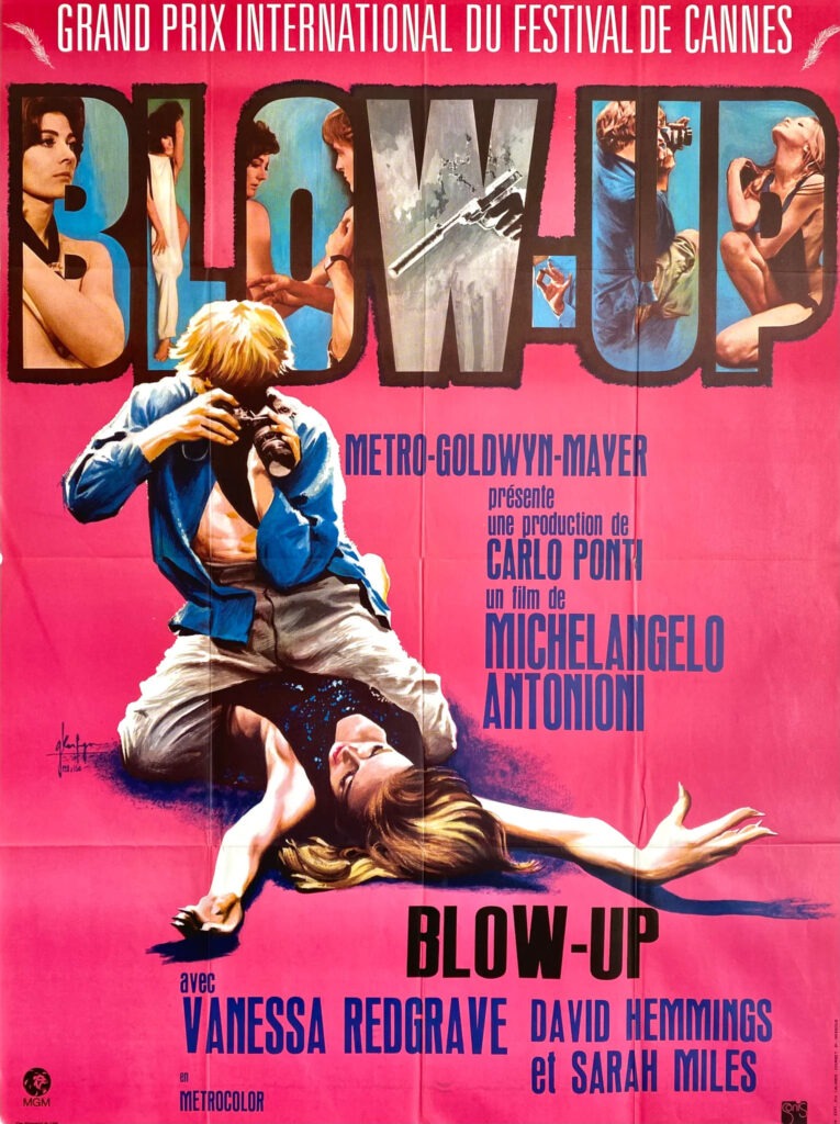 Affiche Blow Up Michelangelo Antonioni, 1966