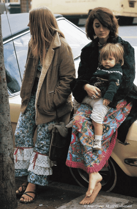 photo d'un look des 60's. Alain Dister