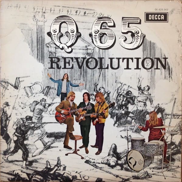 pochette d'album Revolution du groupe néerlandais Q65