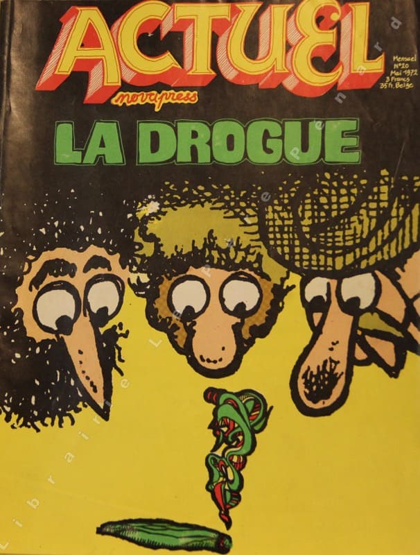 Couverture du n°20 du magazine Actuel